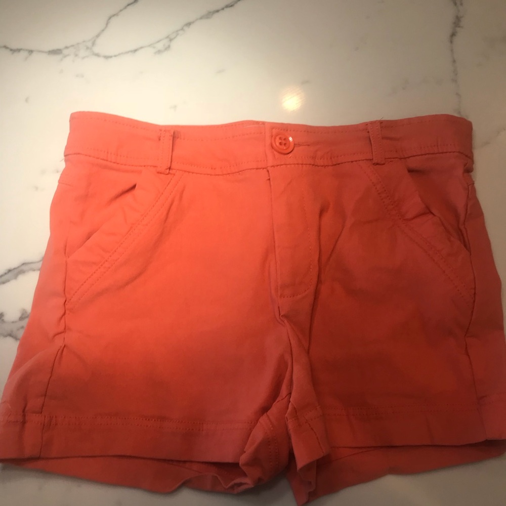 Orange shorts